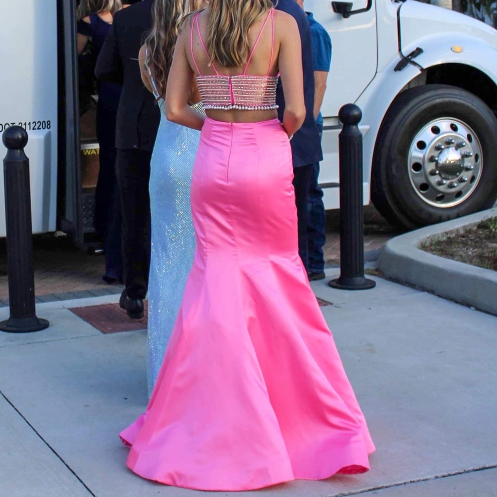 Sherry Hill 2 piece prom dress.